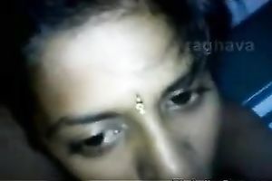 Fearless & lascivious nympho sucks her BF's unyielding shlong in front of a camera