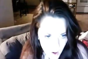 Me and my brunette hair neighbor giving a oral web camera show