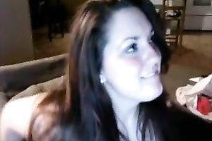 Me and my brunette hair neighbor giving a oral web camera show