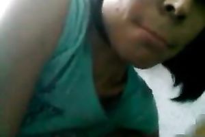 Nerdy coed sucks my hard rod deepthroat in non-professional homemade fuck episode