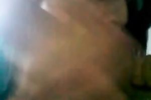 Nerdy coed sucks my hard rod deepthroat in non-professional homemade fuck episode