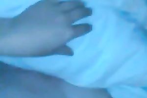 My wife allows me to cum on her scones after I fuck her shaved love tunnel