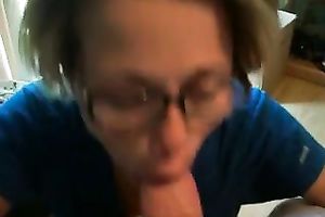 Hot and hawt blond girlfriend is an awesome jock sucker