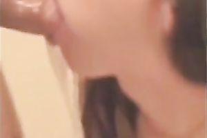 Blonde harlot enjoys coarse face-fucking and acquires facialed