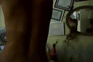 Demonstrating my natural tits and worthwhile ass for the web camera