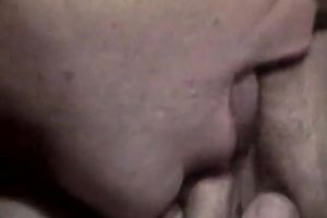 Horny black haired mother I'd like to fuck gets her hirsute cookie licked