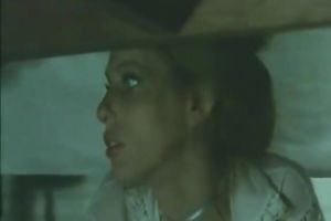 Curly haired dumpy bim rides lengthy dong in cowgirl pose