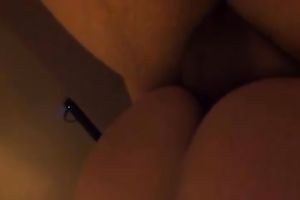 My GF receives her hirsute snatch team-fucked and creampied by me