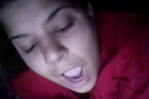 Funky Latina big beautiful woman gal shows off her bawdy anal opening and cunt - livecam