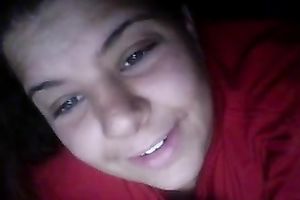 Funky Latina big beautiful woman gal shows off her bawdy anal opening and cunt - livecam