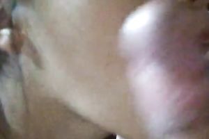 My Latina GF sucks my soaked meat pole like a porn star