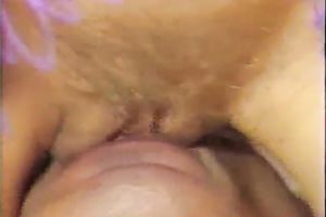 Busty ebon girlie in dark nylons sucks staff white jock ardently