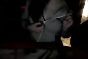 This exposed legal age teenager enjoys playing with herself in front of a webcam