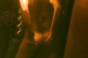 I am wanking my muff like guitar in front of a camera