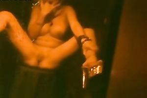 I am wanking my muff like guitar in front of a camera