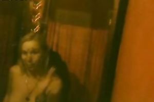 I am wanking my muff like guitar in front of a camera