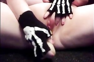 Solo masturbation compilation with many fuckable whores