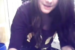 Some wicked women actually have a fun movie scene chatting with their BF on Skype