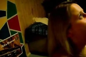 Compilation video with my blond GF engulfing my ramrod and getting facialed