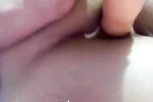 Playful Colombian cyber bitch is fucking her asshole with her sex-toy