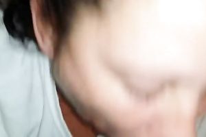 My helpful roommate sucks my dark weiner in POV movie