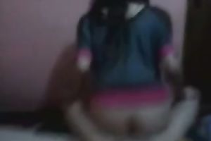 Hot Latina nympho is riding my inflexible 10-Pounder reverse cowgirl style