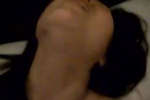 Asian slut can't assist but moan whilst I drill her taut wet crack