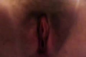 Close up solo with a pretty legal age teenager fucking her vag with a hair brush