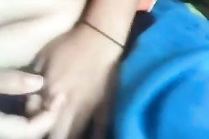 My Indian GF lets me play with her bumpers and shows her slit for the webcam