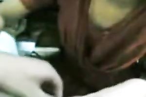 Close up POV with an Indian honey engulfing her BF's prick