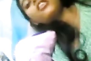 Amateur brown skin white wife blows my dong on POV episode