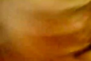 Cock-hungry golden-haired shows her blowjob skills to me in POV movie scene