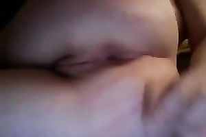 Poking fingers in my sweet taut arsehole homemade solo scene