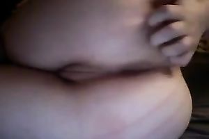 Poking fingers in my sweet taut arsehole homemade solo scene