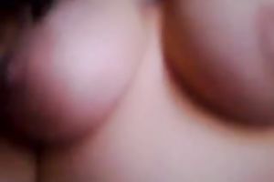 Chick with superb natural bazookas rides my knob in POV video