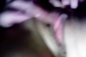 Shaved dry pink bawdy cleft of my chick truly closeup on livecam