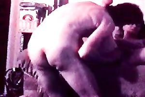 Hardcore movie of me eating and fucking my wife's bushy slit
