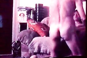 Hardcore movie of me eating and fucking my wife's bushy slit