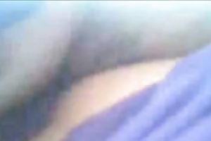 Indian bulky prostitute in my car flashes her boobies