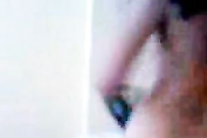 My gorgeous GF disrobes and lets me finger her fur pie