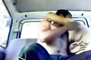 Indian floozy lets me pummel her hard in the back seat of my car