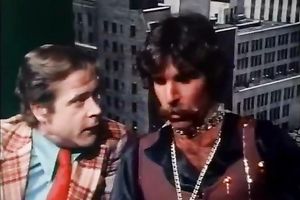 Kinky playgirl blows shlong in one provocative TV show