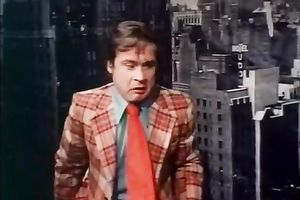 Kinky playgirl blows shlong in one provocative TV show