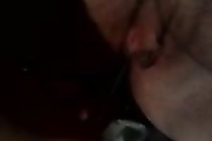 I love to fuck my hairless slit with my sex toy when I am home alone