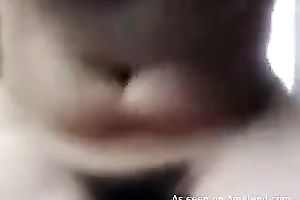 Hussy Latina babe riding shlong in dilettante POV movie