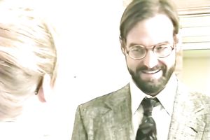 Slutty milf acquires fucked from behind and facialed in prison