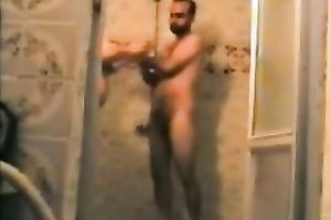 My barefaced hotwife and I love showering jointly in front of a camera