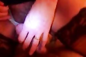 POV homemade movie where my slutty hotwife rides me
