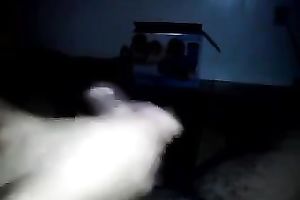 My helpful paramour gives me a footjob in interracial homemade movie