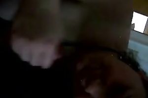 Chubby tattooed dark brown works on my rod in hot POV movie